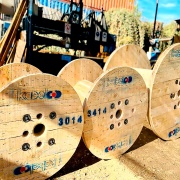 Bobina de Madera para Cables
